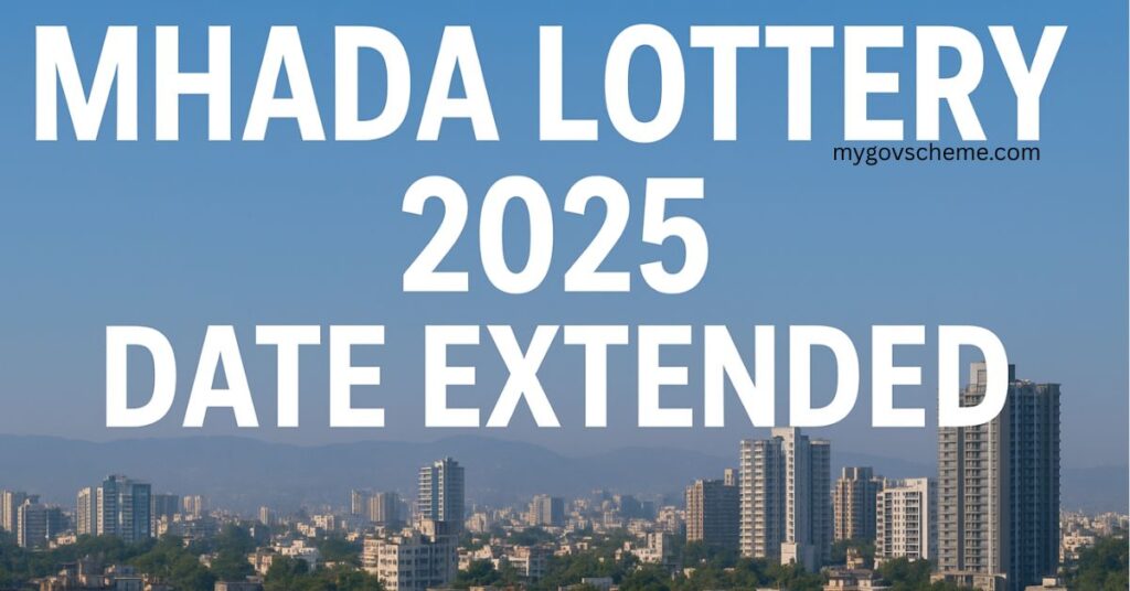 Pune MHADA Lottery 2025 New Dates and Extended Schedule Infographic