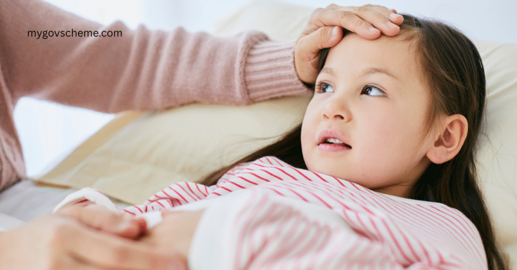 A woman and child receiving protection and counseling under Usha Kiran Yojana 2025 in Madhya Pradesh