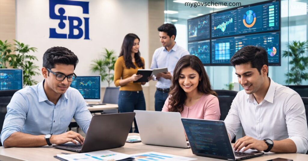 SEBI ITD Internship Program students working on IT and data analytics projects at SEBI office
